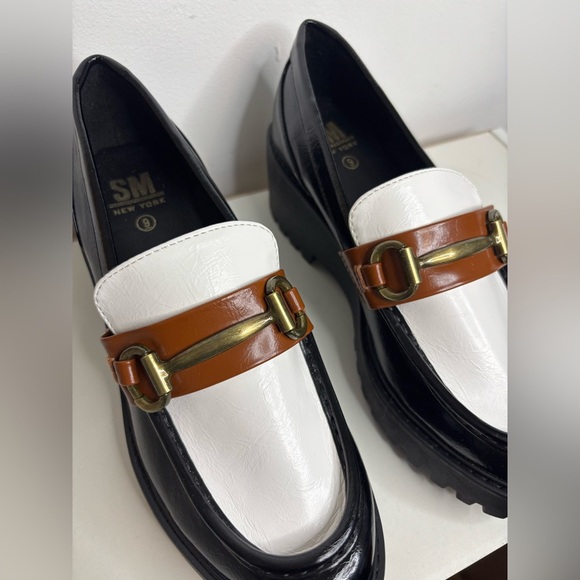 Steve Madden Alix Wedge Multicolor Horsebit Loafer - Picture 6 of 8